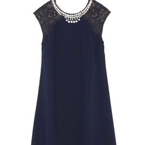 Lily Brown Jewelry Embroidered Mini Dress